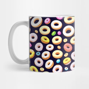 Deliciously Sweet Donut Pattern Design for Doughnut Lovers Mug